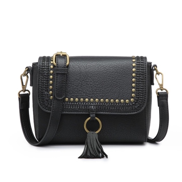 Sage Studded Crossbody - Black - Picture 1 of 1